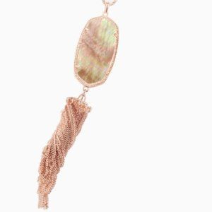 Kendra Scott Rayne Necklace in Rose Gold